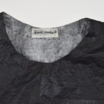 black t-shirt (detail)